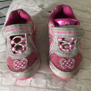 Minnie Mouse light up sneaks $8